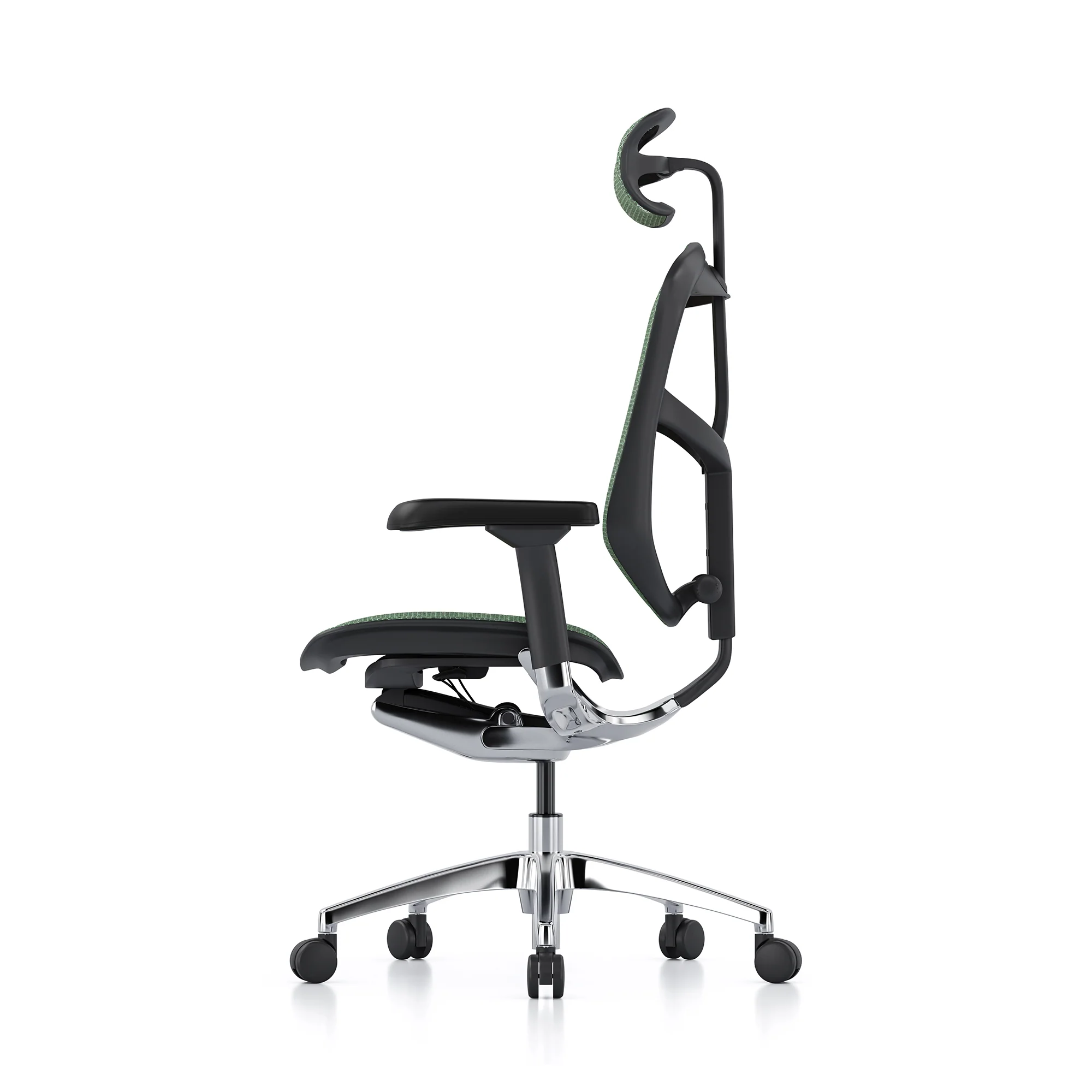 Enjoy office chair, green mesh, black frame - Image 5